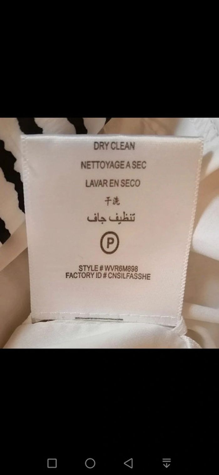 Robe rayures noir blanc Taille XS Bcbg MaxAzria - photo numéro 16