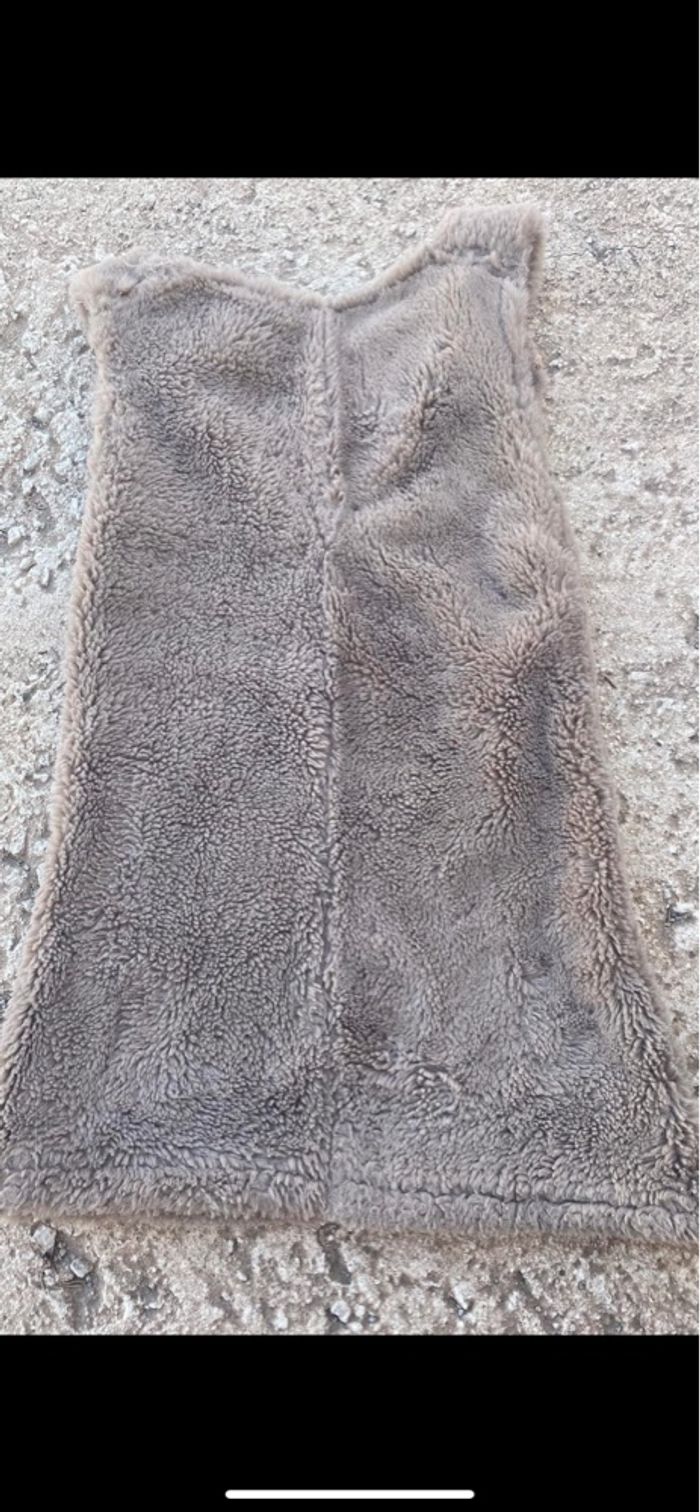 robe beige et marron hiver - photo numéro 3