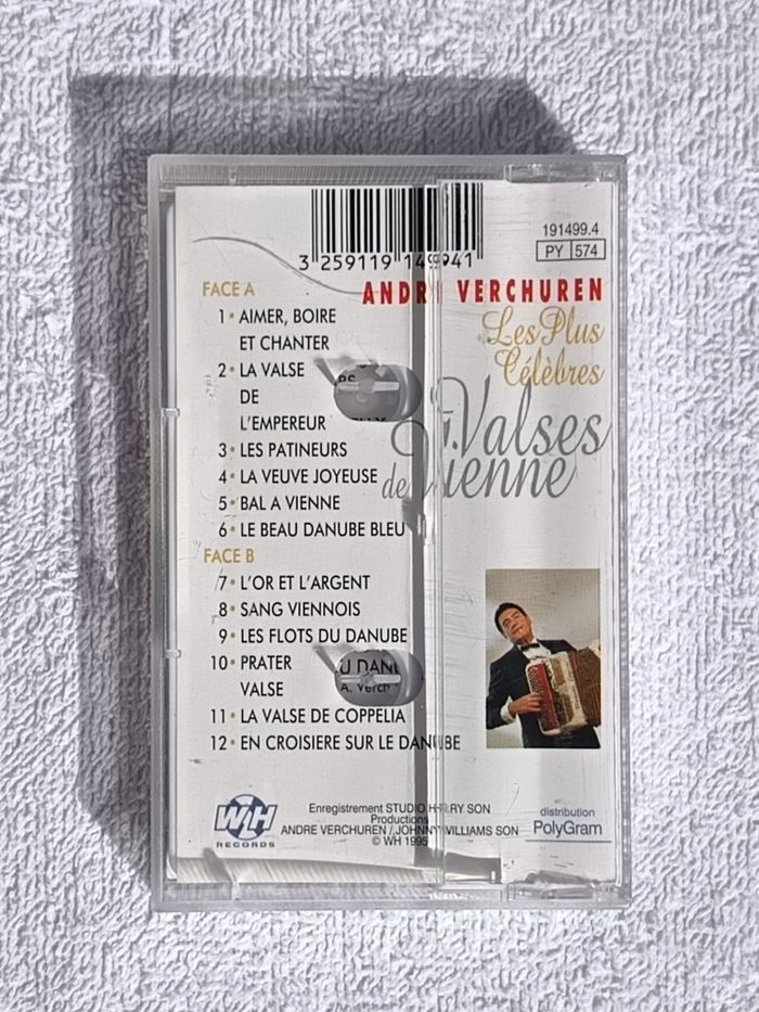 cassette audio Valse de Vienne André Verchuren - photo numéro 4