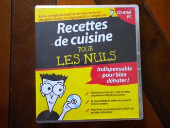 Logiciel Recettes de cuisine pour les nuls Neuf