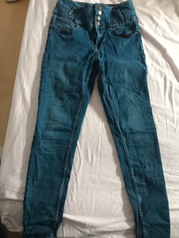 Jeans taille haute