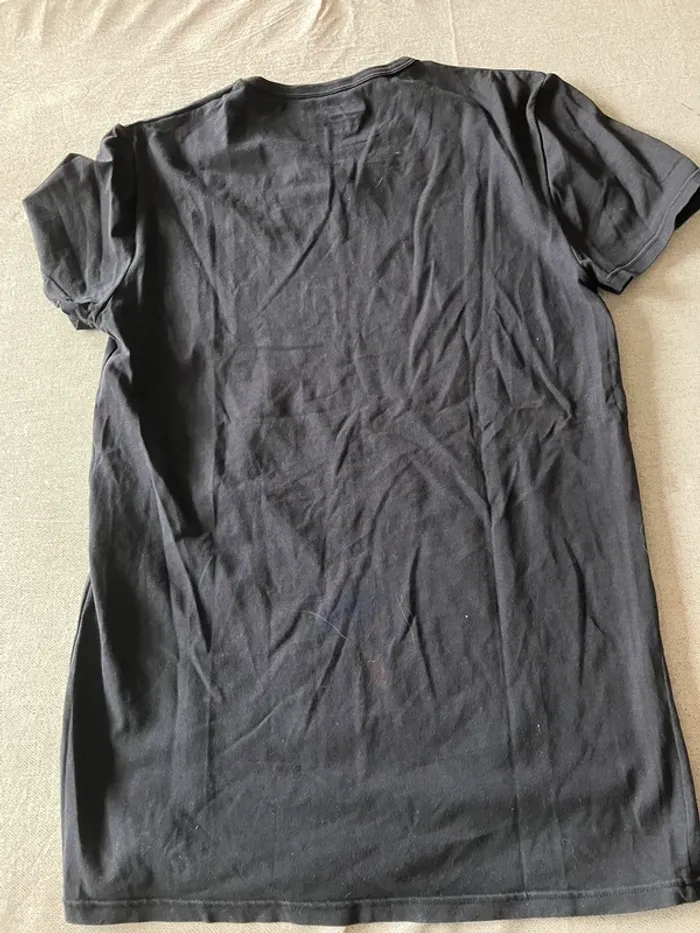 T-shirt noir basique – Homme – Taille S - photo numéro 6