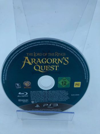 Jeu vidéo le seigneur des anneaux Aragorn’s Quest sur console Sony PlayStation 3