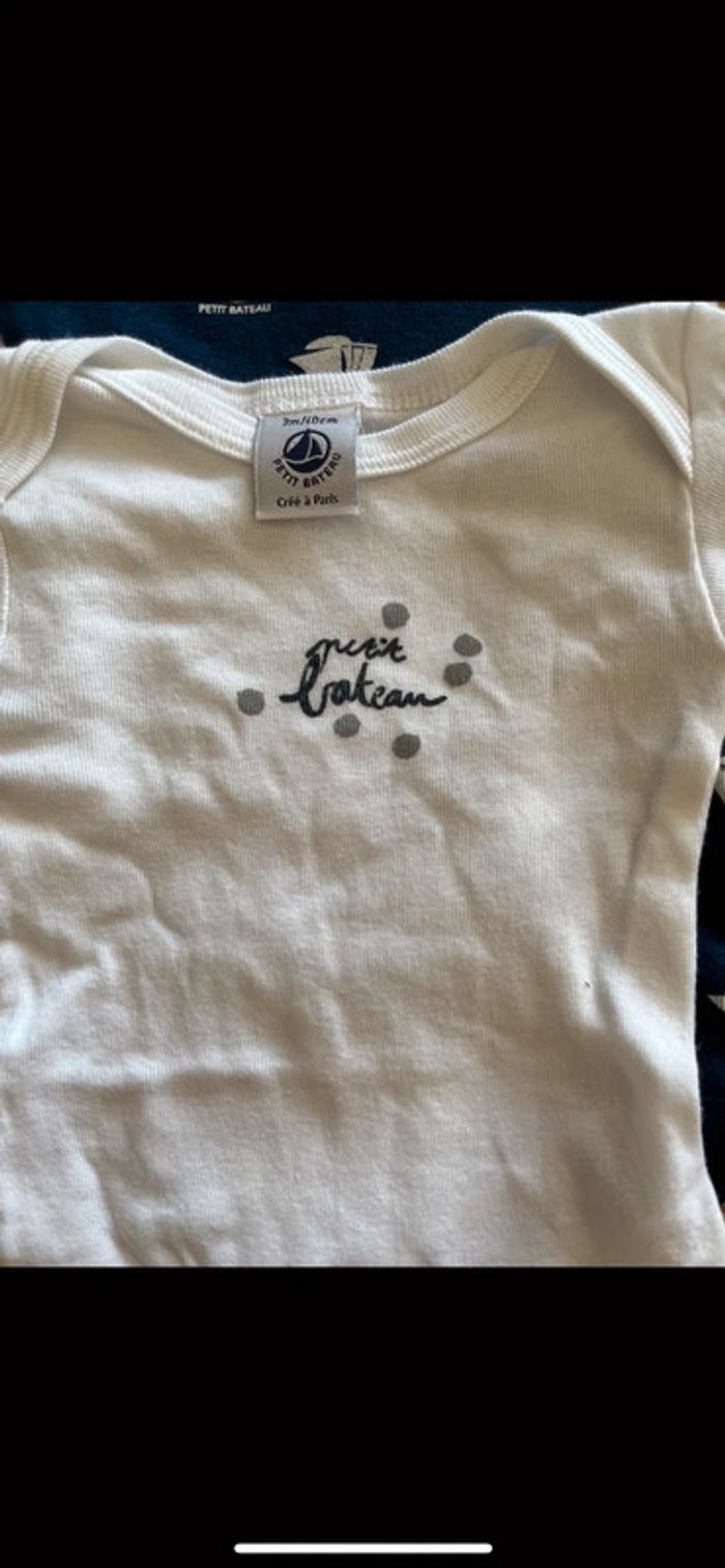 Lot de 3 bodys manches courtes - photo numéro 2