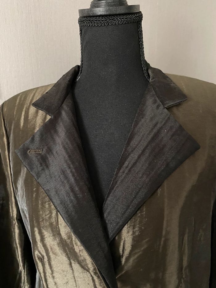Veste Atika couleur vert bronze taille 44 - photo numéro 3