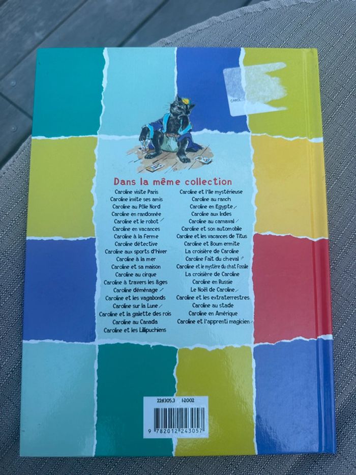 Pierre Probst - Livre bd album Hachette Jeunesse Caroline et l’apprenti magicien - photo numéro 2