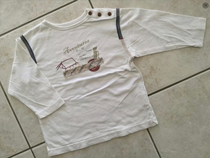 T-shirt, sweat-shirt (berlingot) 2 ans