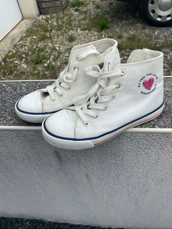 Chaussures montantes fille taille 34