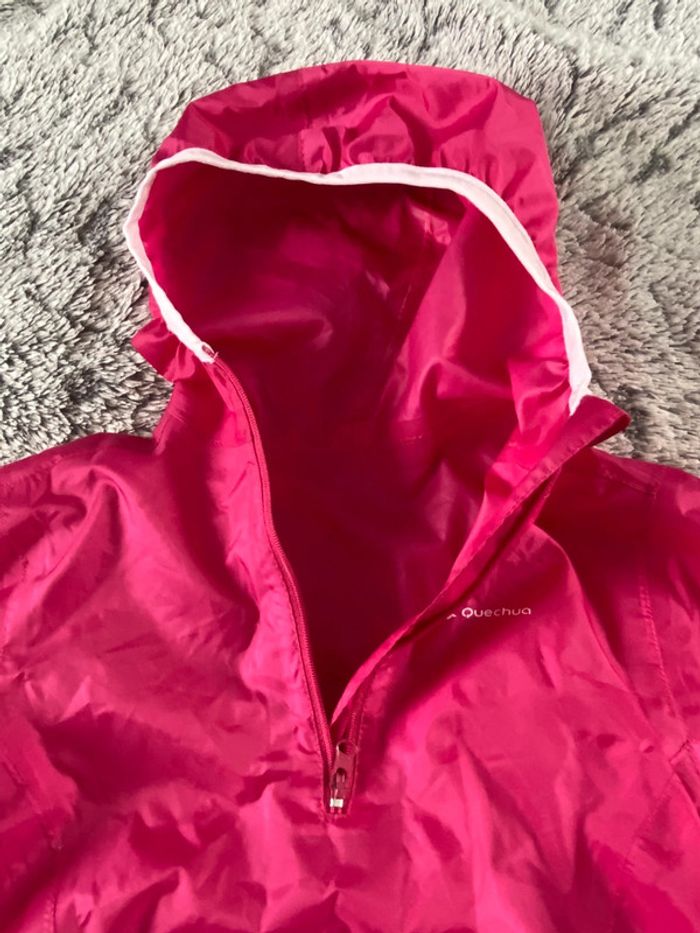 Kway rose Quechua - taille 3/4 ans - photo numéro 3