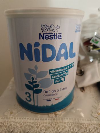 NIDAL lait 3 ème âge 
