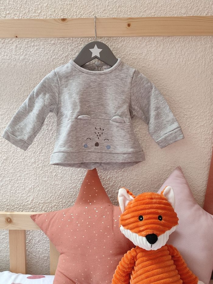 Pull bébé - Theme ours - 9 mois - Bon état - Vertbaudet - photo numéro 2