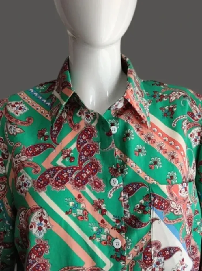 Chemise imprimée multicolore Shein - photo numéro 3