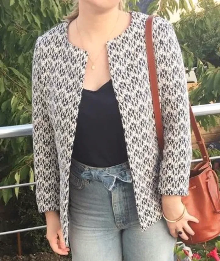 Veste jacquard promod - photo numéro 2