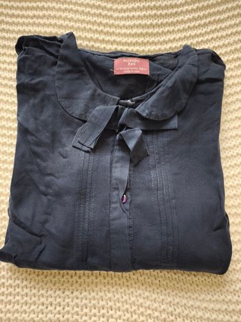 Chemise marine Mango kids très bon état