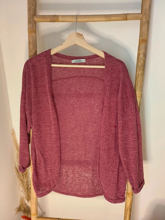 Gilet bordeaux