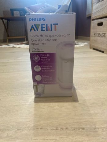 Chauffe biberon portatif