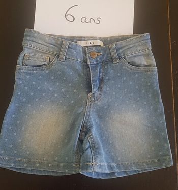 Short en jean la halle 6 ans