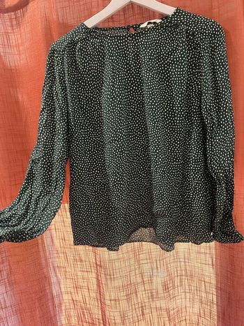 Blouse à pois