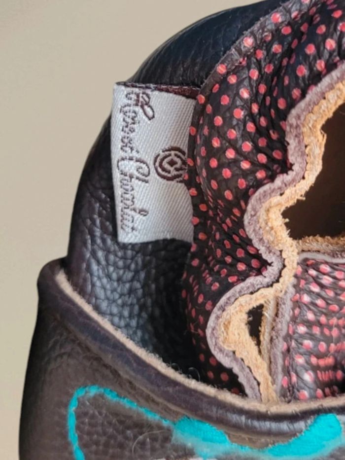 Chaussures Rose et Chocolat Pointure 18 - photo numéro 4