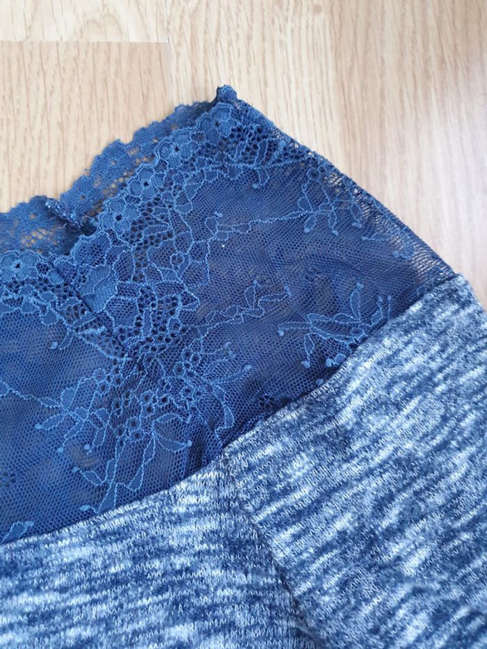 Pull bleu nafnaf - photo numéro 2