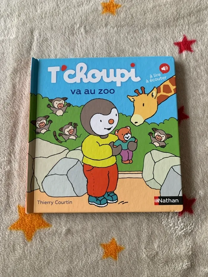 T’choupi va au zoo livre à lire à écouter – Très bon état