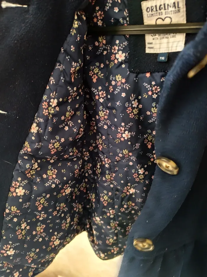 Manteau bleu marine - photo numéro 6