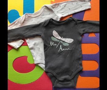 Lot de 2 Body 6 mois