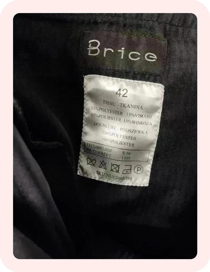 Pantalon de costume homme 42 L Taille 3 Brice - photo numéro 6