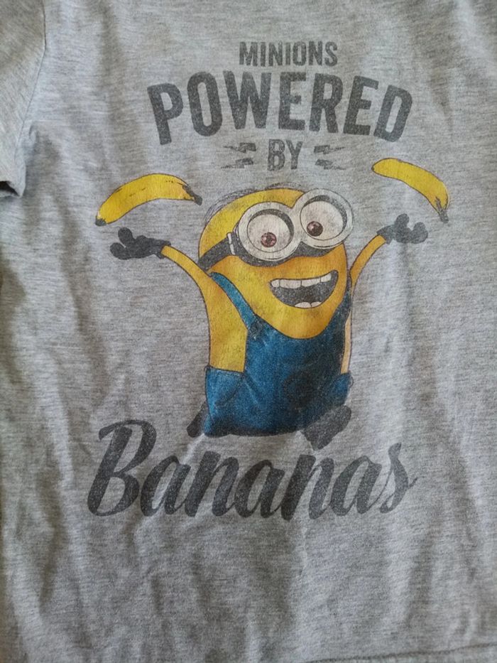 T shirt manche longue minnions 8A - photo numéro 2