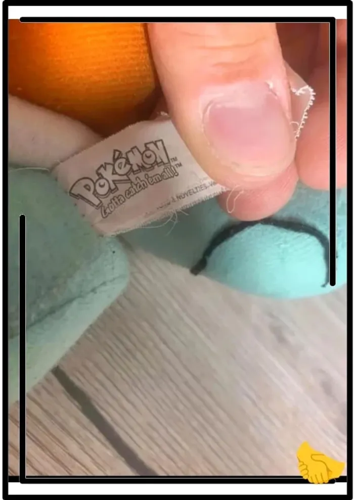 Peluche Pokemon Carapuce - photo numéro 6