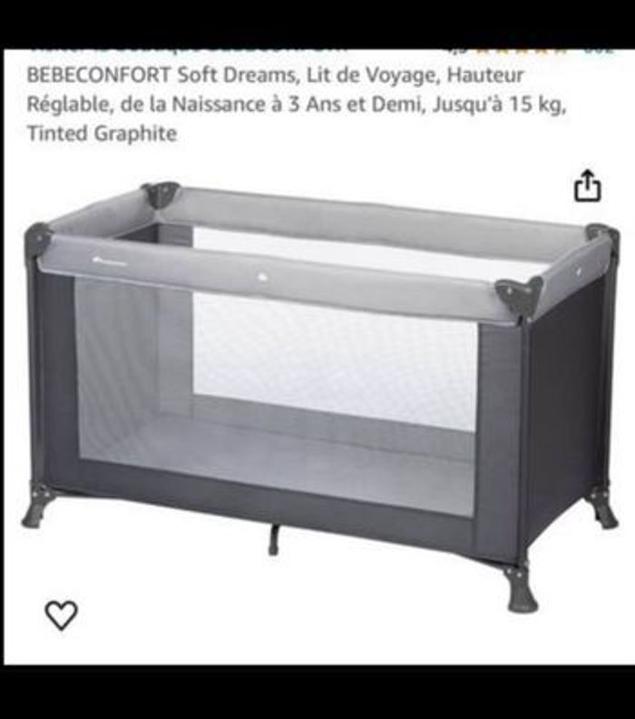Lit parapluie bébé confort