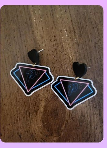 Boucles d'oreilles charmed P3