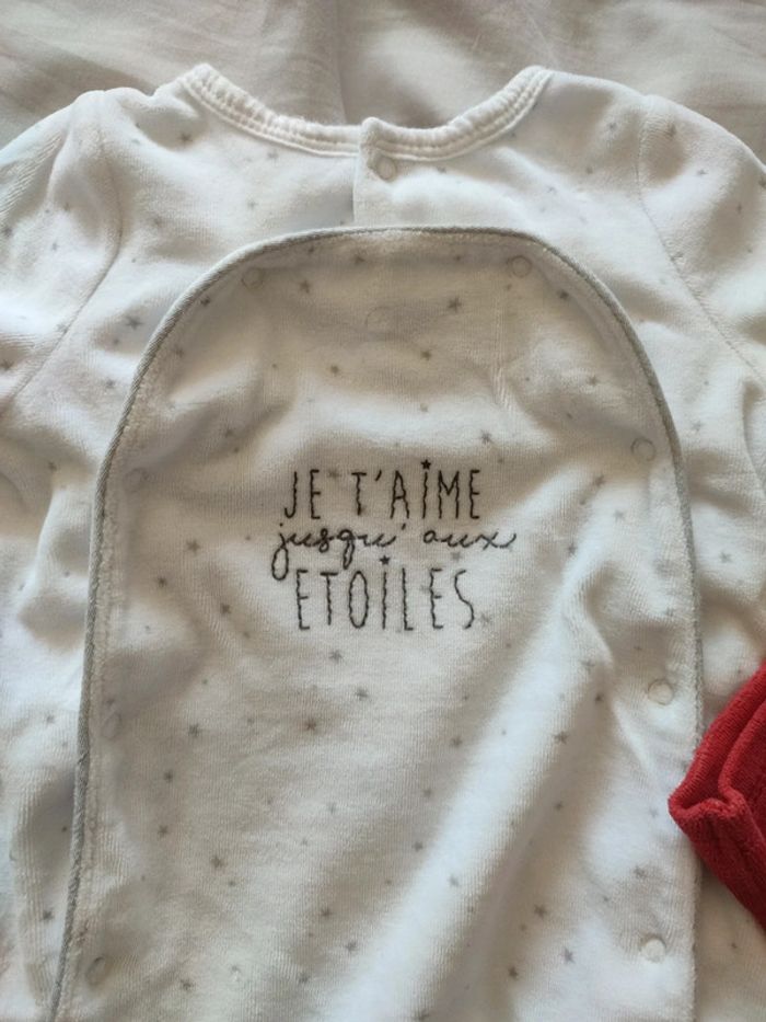 Lot 2 pyjamas 9 mois tape à l'oeil - photo numéro 3