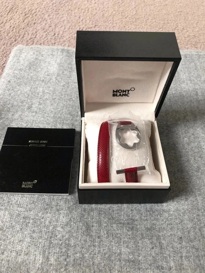 Bracelet en cuir Montblanc neuf - photo numéro 10
