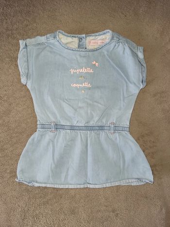 Robe fille 12 mois