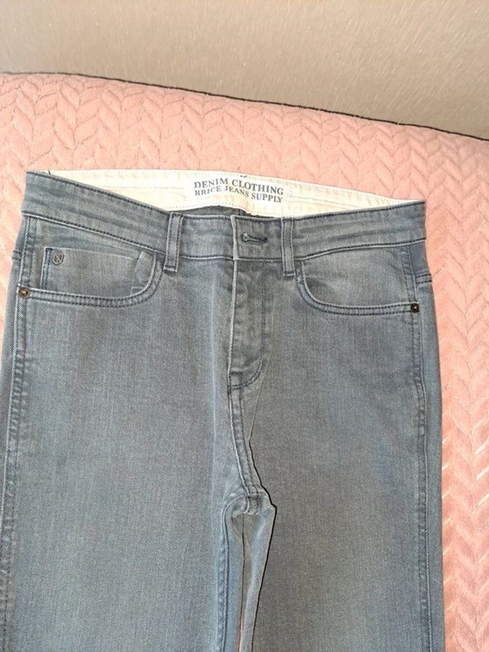 Jean homme bleu grisé comme neuf Brice Jeans slim 38 - photo numéro 2