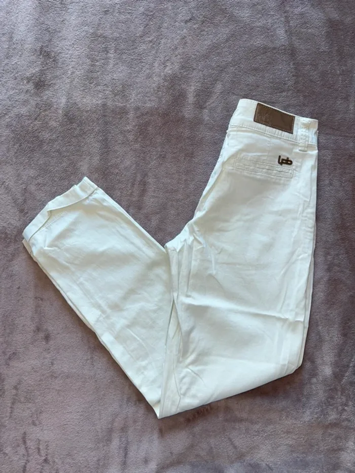 Pantalon femme vert clair les petites Bombes LPB taille XS en très bon état. - photo numéro 2