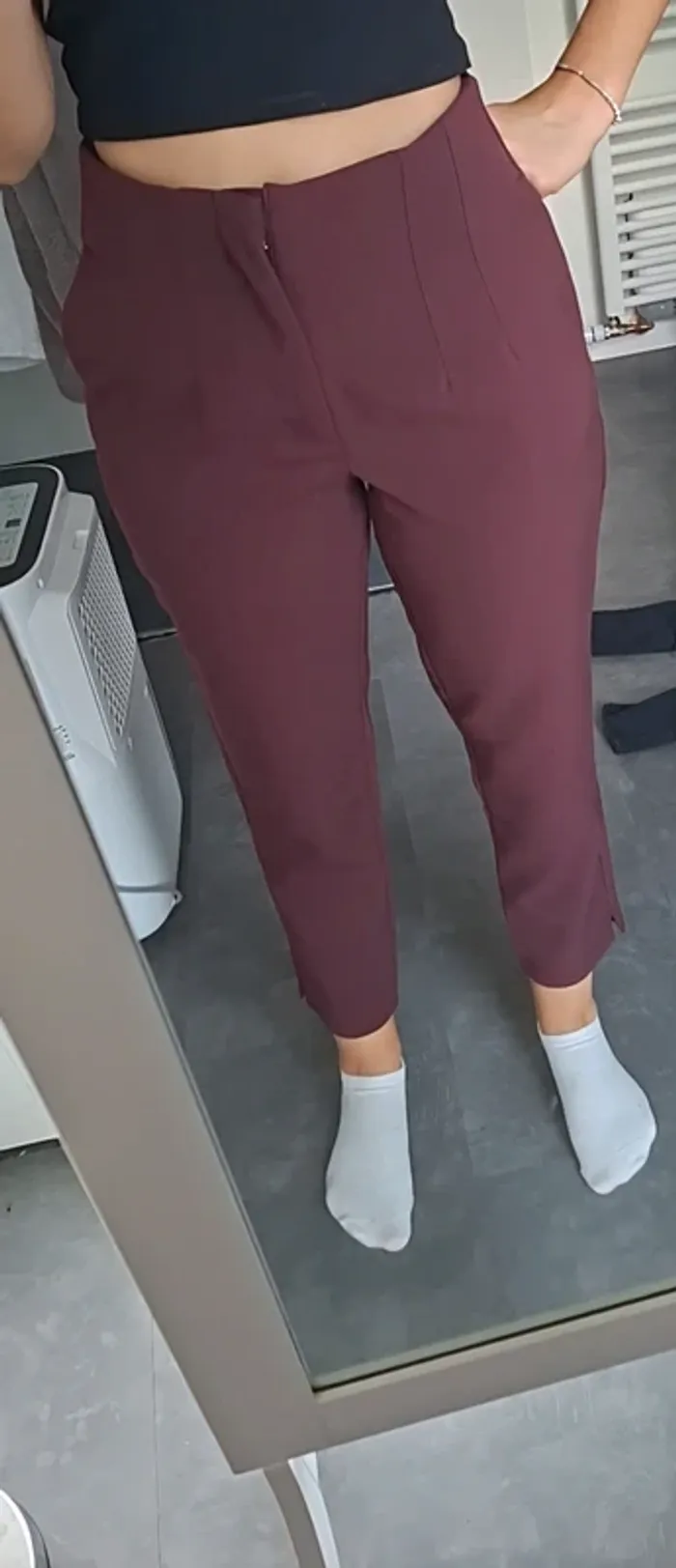 Pantalon droit tailleur - photo numéro 3