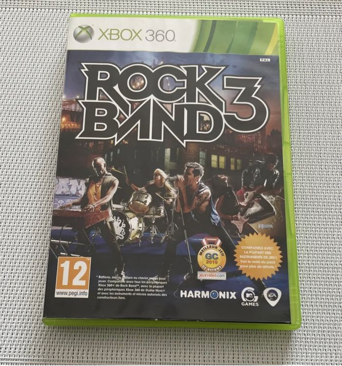 Rock Band 3 Jeu Xbox 360 FR