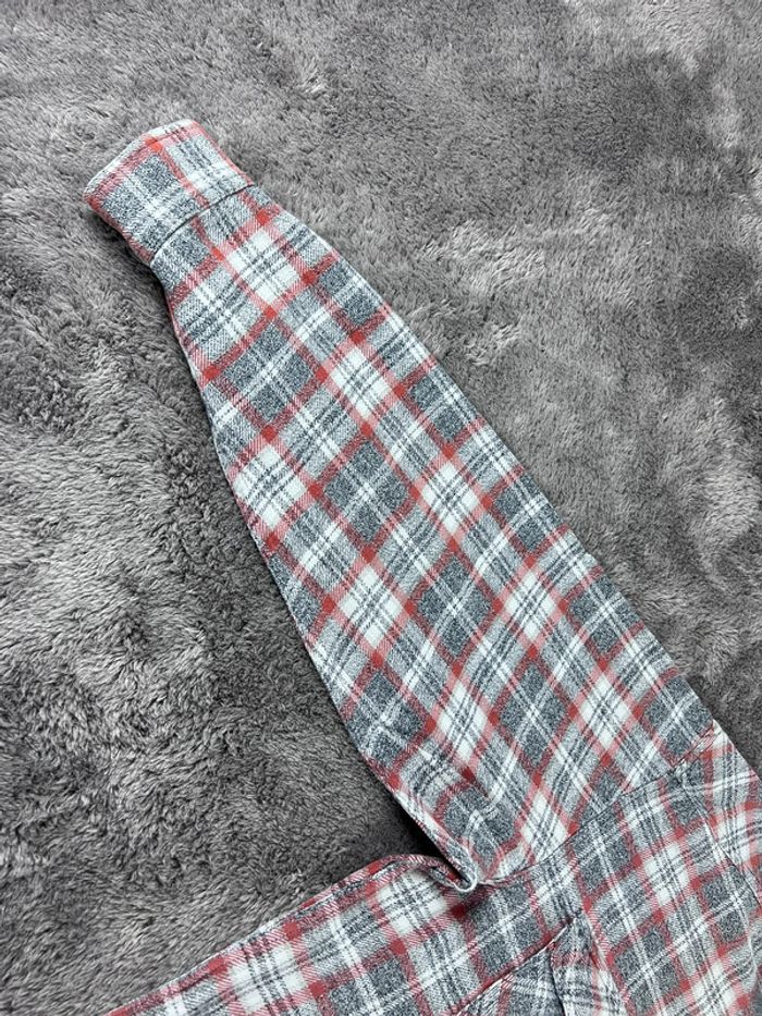 Chemise à Carreaux Rip Curl Grise et Orange Taille M - photo numéro 14