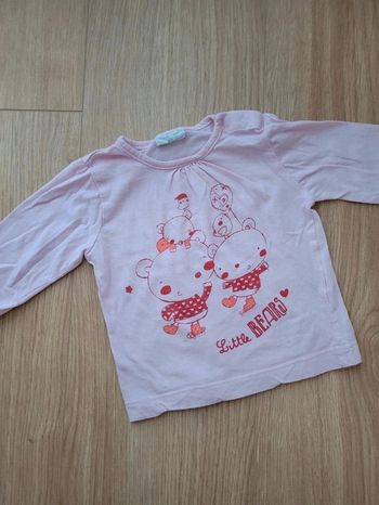 T-shirt fille 9 mois