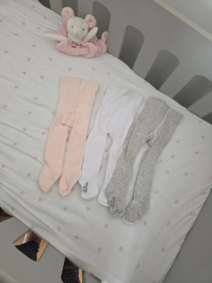 Lot collants bébé 15/18 verbaudet neuf