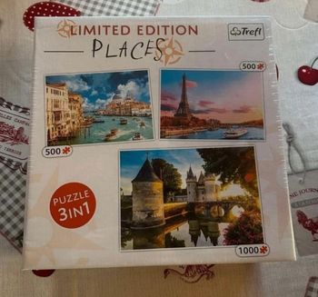 Coffret 3 puzzles Paysages 