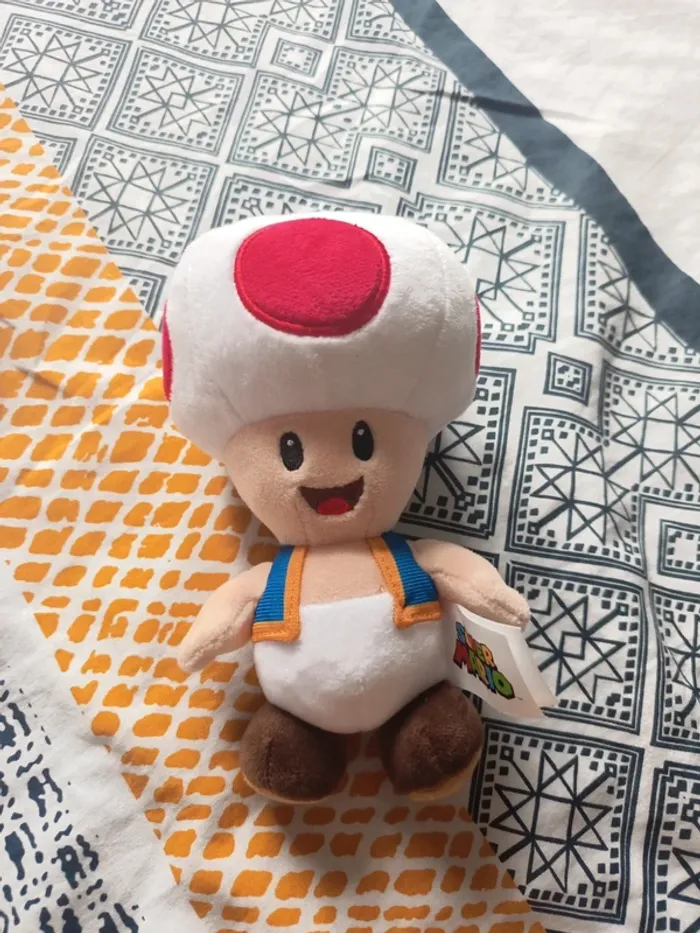 Peluche Toad Super Mario