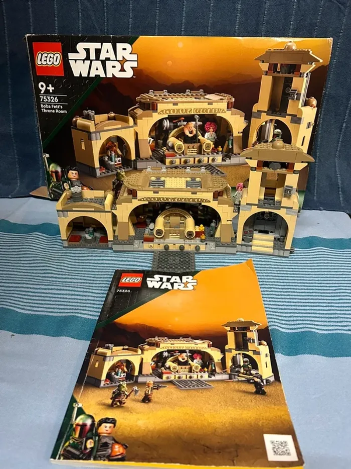 Lego Star Wars Palais de Jabba 75326 Sans figurine