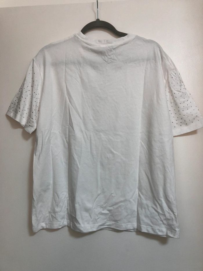 Superbe beau t-shirt à strass Zara neuf avec étiquette taille M - photo numéro 7