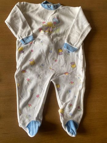 Pyjama une pièce velours