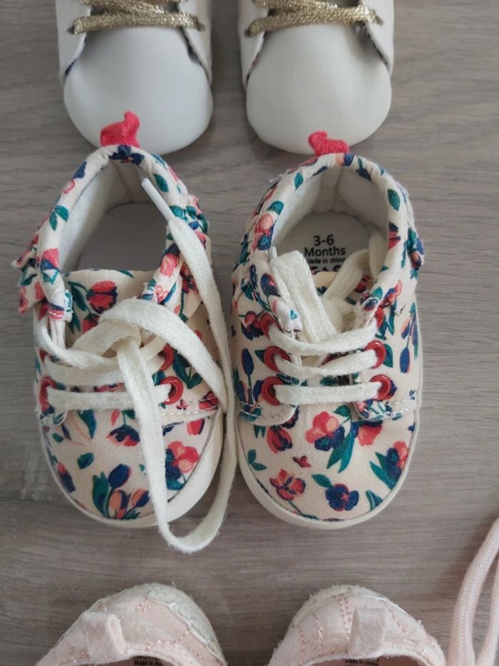 Lot chaussures 1er âge bébé - photo numéro 3