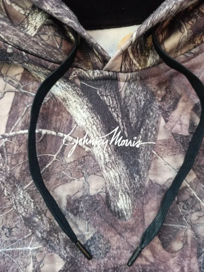 Sweat à capuche camo Realtree bass pro Shops johnny morris M - photo numéro 2