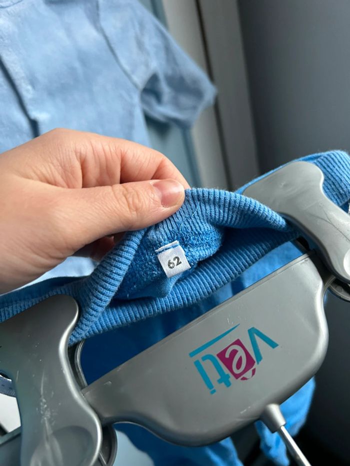 Ensemble 3 mois , haut velours et legging - photo numéro 6